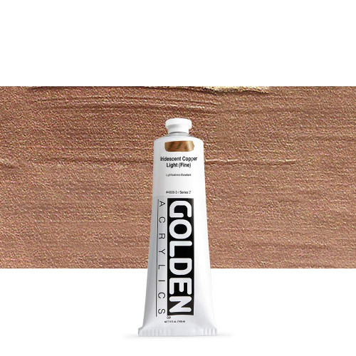Heavy Body Acrylic - 148ml Tube -  Irid Copper Lt F VII