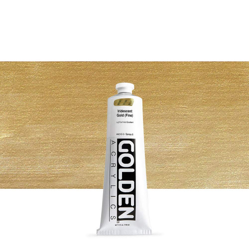 Heavy Body Acrylic - 148ml Tube -  Irid Gold F VI