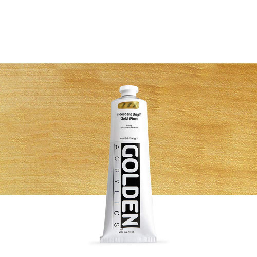 Heavy Body Acrylic - 148ml Tube -  Irid Bright Gold F VII