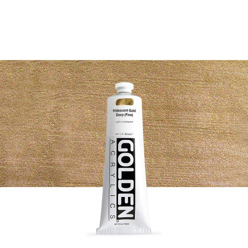 Heavy Body Acrylic - 148ml Tube -  Irid Gold Dp F VII