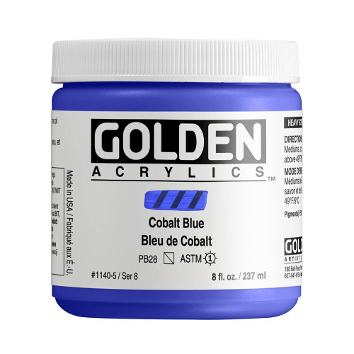 Heavy Body Acrylic - 237ml Jar - Cob Blue VIII