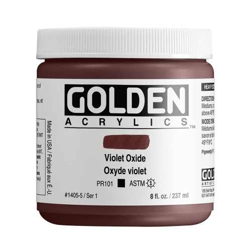 Heavy Body Acrylic - 237ml Jar - Violet Oxide I