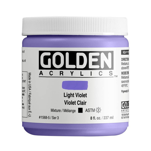 Heavy Body Acrylic - 237ml Jar - Lt Violet III