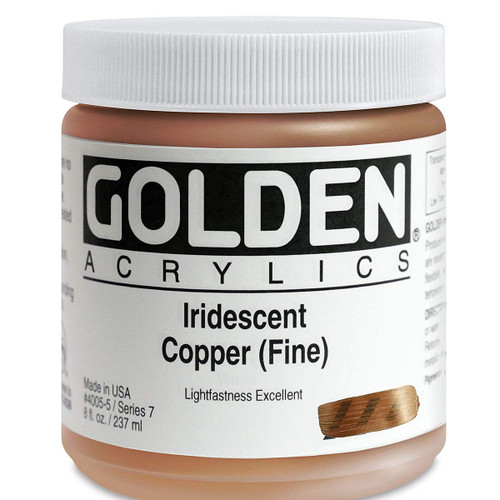 Heavy Body Acrylic - 237ml Jar - Irid Copper F VII