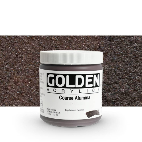 Heavy Body Acrylic - 237ml Jar - Irid Coarse Alumina IV