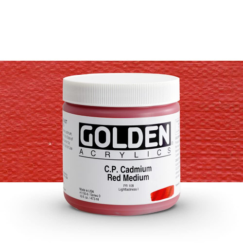 Heavy Body Acrylic - 473ml Jar -C.P. Cad Rd Med IX Heavy Body Acrylic - 473ml Jar -C.P. Cad Rd Med IX
