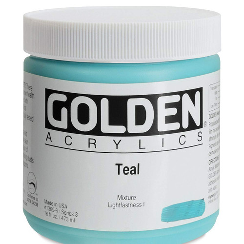 Heavy Body Acrylic - 473ml Jar -Teal III