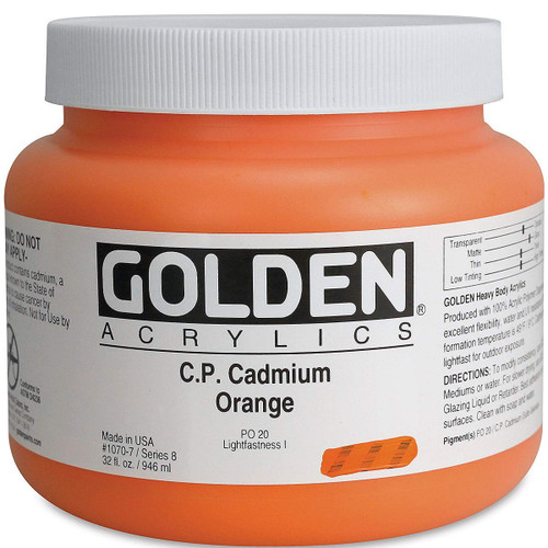 Heavy Body Acrylic - 946ml Jar - C.P. Cad Or VIII