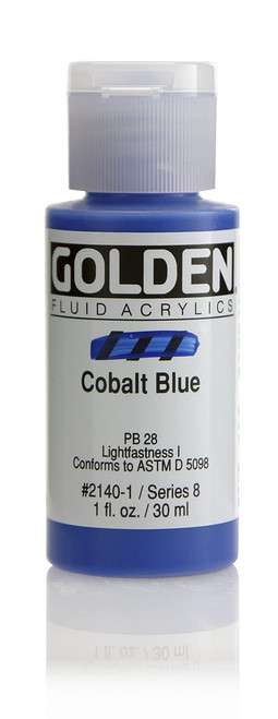 Fluid Acrylic - 30ml Bottle - Cob Blue VIII
