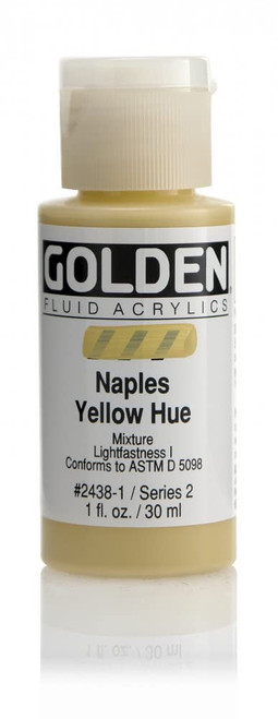 Fluid Acrylic - 30ml Bottle - Naples Yellow Hue II