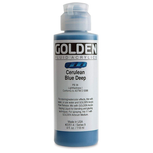 Fluid Acrylic - 118ml Bottle - Cer Blue Dp IX