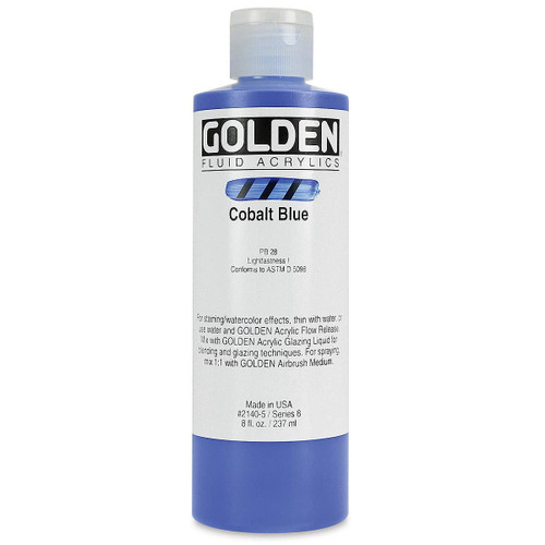 Fluid Acrylic - 237ml Bottle - Cob Blue VIII