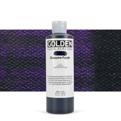 Fluid Acrylic - 237ml Bottle - Diox Purple VI