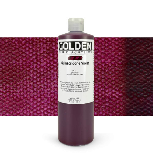 Fluid Acrylic - 473ml Bottle - Quin Violet VI