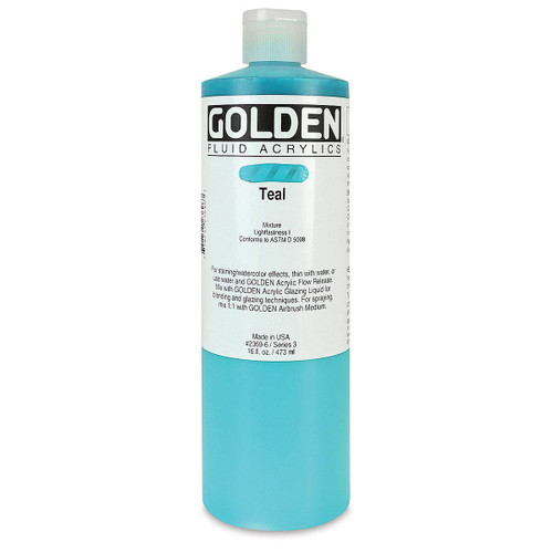 Fluid Acrylic - 473ml Bottle - Teal III