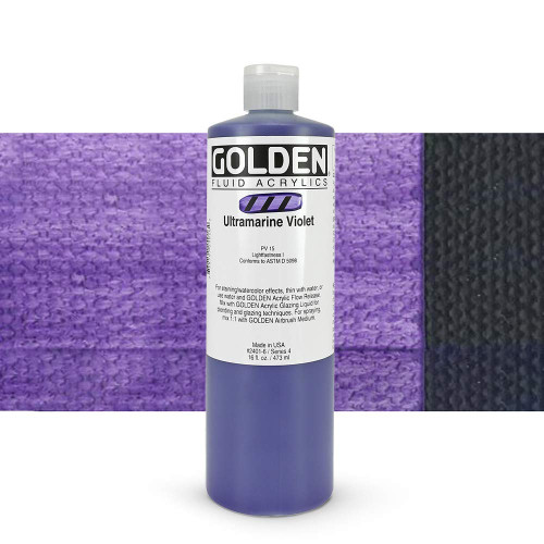 Fluid Acrylic - 473ml Bottle - Ultra Violet IV