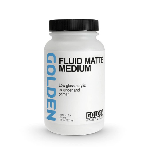 Fluid Matte Medium -237ml Jar