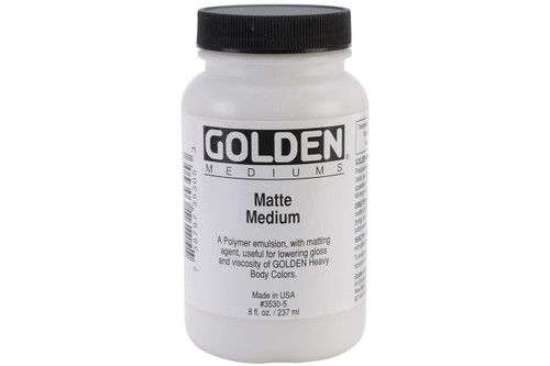 Matte Medium - 473ml Jar