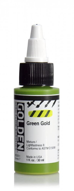 High Flow Acrylic - 30ml Bottle - Green Gold