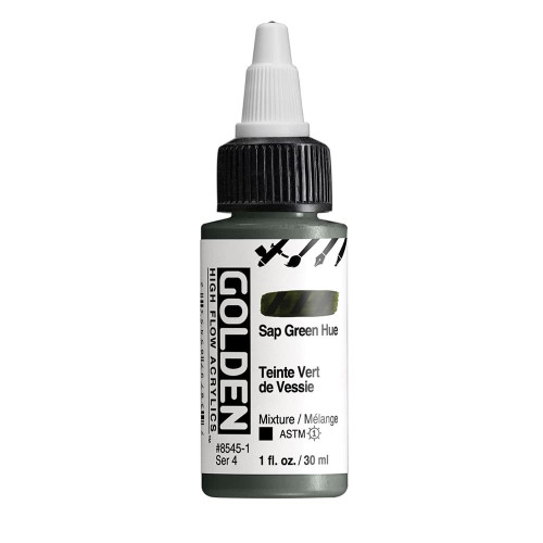 High Flow Acrylic - 30ml Bottle - Sap Green Hue