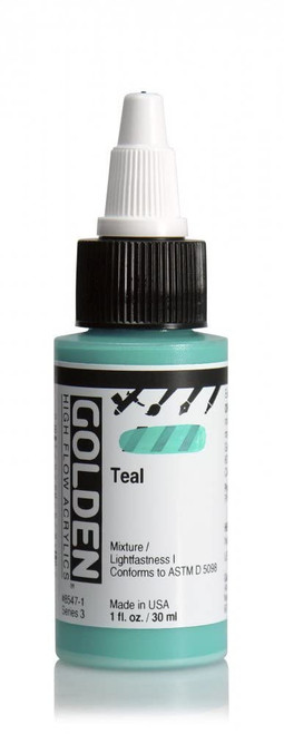 High Flow Acrylic - 30ml Bottle - Teal