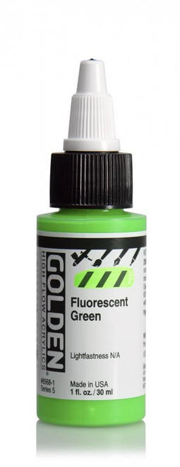 High Flow Acrylic - 30ml Bottle - Fluorescent Green