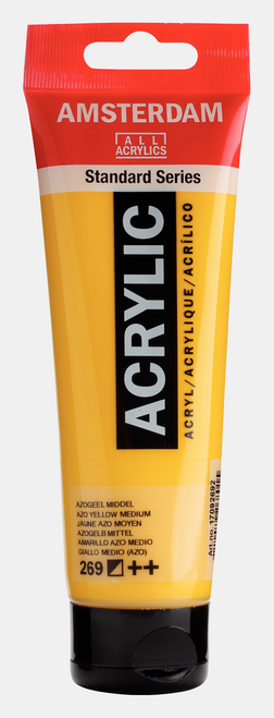 Amsterdam Acryl.Stand.120ml Azo Yellow Medium