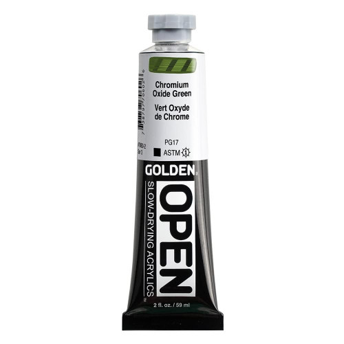 Open Acrylic - 59ml Tube - Chrome Ox Green III