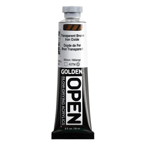 Open Acrylic - 59ml Tube - Trans Brown Iron Oxide III