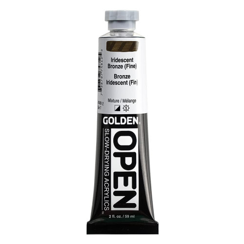 Open Acrylic - 59ml Tube - Iridescent Bronze (Fine) VII