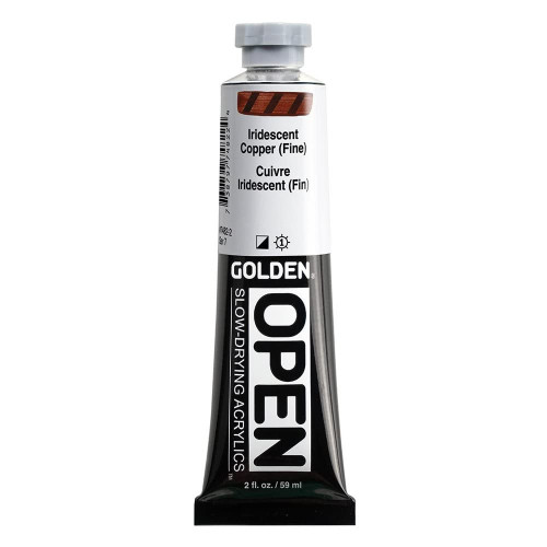 Open Acrylic - 59ml Tube - Iridescent Copper (Fine) VII