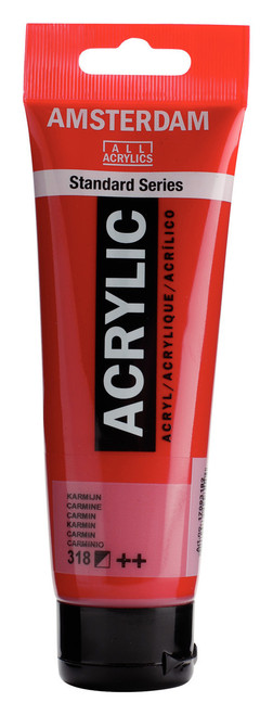 Amsterdam Acryl.Stand.120ml Carmine