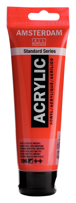 Amsterdam Acryl.Stand.120ml Naphthol Red Medium