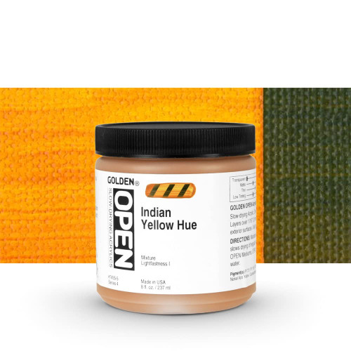 Open Acrylic - 237ml Jar - Indian Yellow Hue IV