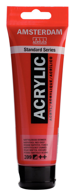 Amsterdam Acryl.Stand.120ml Naphthol Red Deep