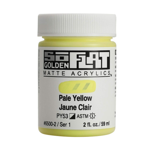 SoFLAT MATTE Golden - 59ml Jar - Pale Yellow