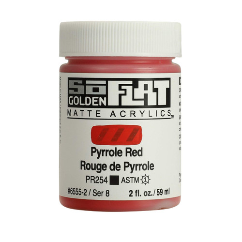 SoFLAT MATTE Golden - 59ml Jar - Pyrrole Red