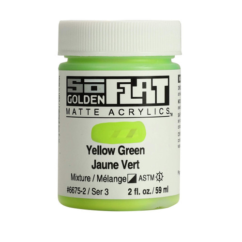 SoFLAT MATTE Golden - 59ml Jar - Yellow Green