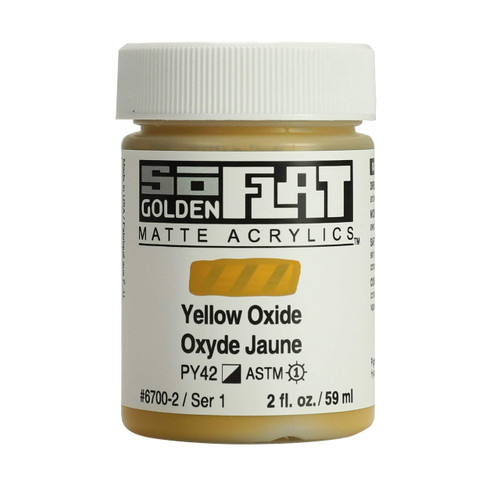 SoFLAT MATTE Golden - 59ml Jar - Yellow Oxide