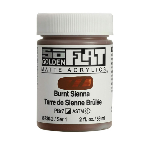 SoFLAT MATTE Golden - 59ml Jar - Burnt Sienna