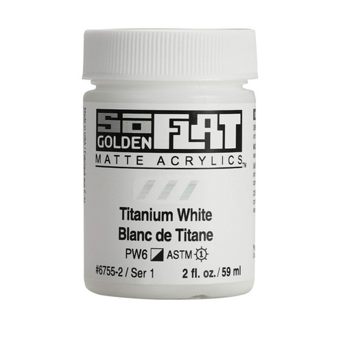 SoFLAT MATTE Golden - 59ml Jar - Titanium White