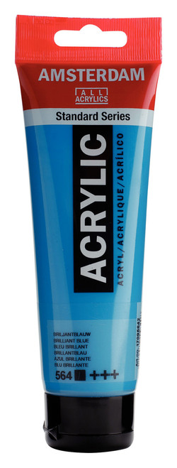 Amsterdam Acryl.Stand.120ml Brillant Blue