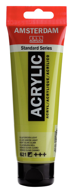 Amsterdam Acryl.Stand.120ml Olive Green Light