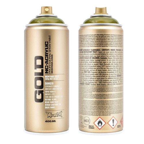 MontanaGOLD 400ml - Transparent Olive green