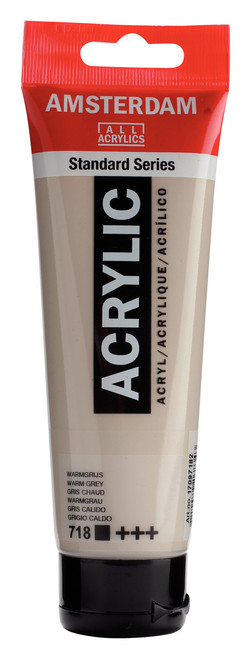 Amsterdam Acryl.Stand.120ml Warm Grey