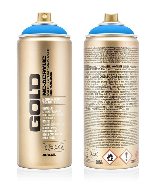 MontanaGOLD 400ml - Florescent Flame Blue