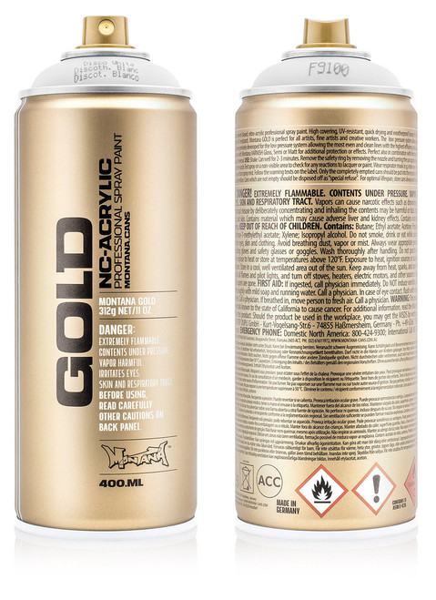 MontanaGOLD 400ml - Florescent Disco White