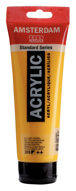 Amsterdam Acryl.Stand.250ml Azo Yellow Medium
