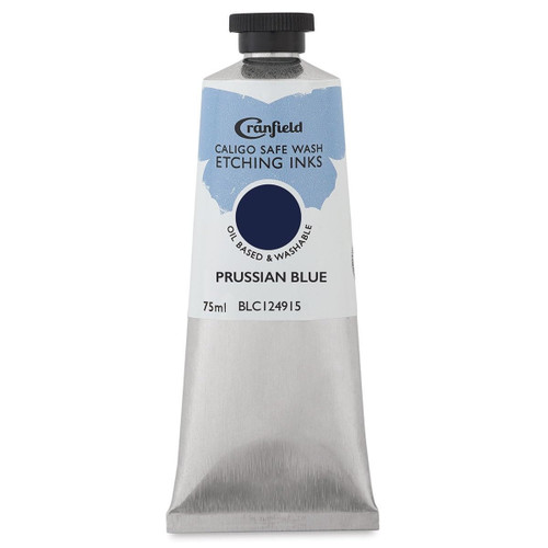 CALIGO SAFE WASH Etching Ink - 75ml Tube - Prussian Blue
