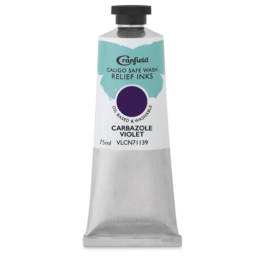 CALIGO SAFE WASH Relief Ink - 75ml Tube - Carbazole Violet